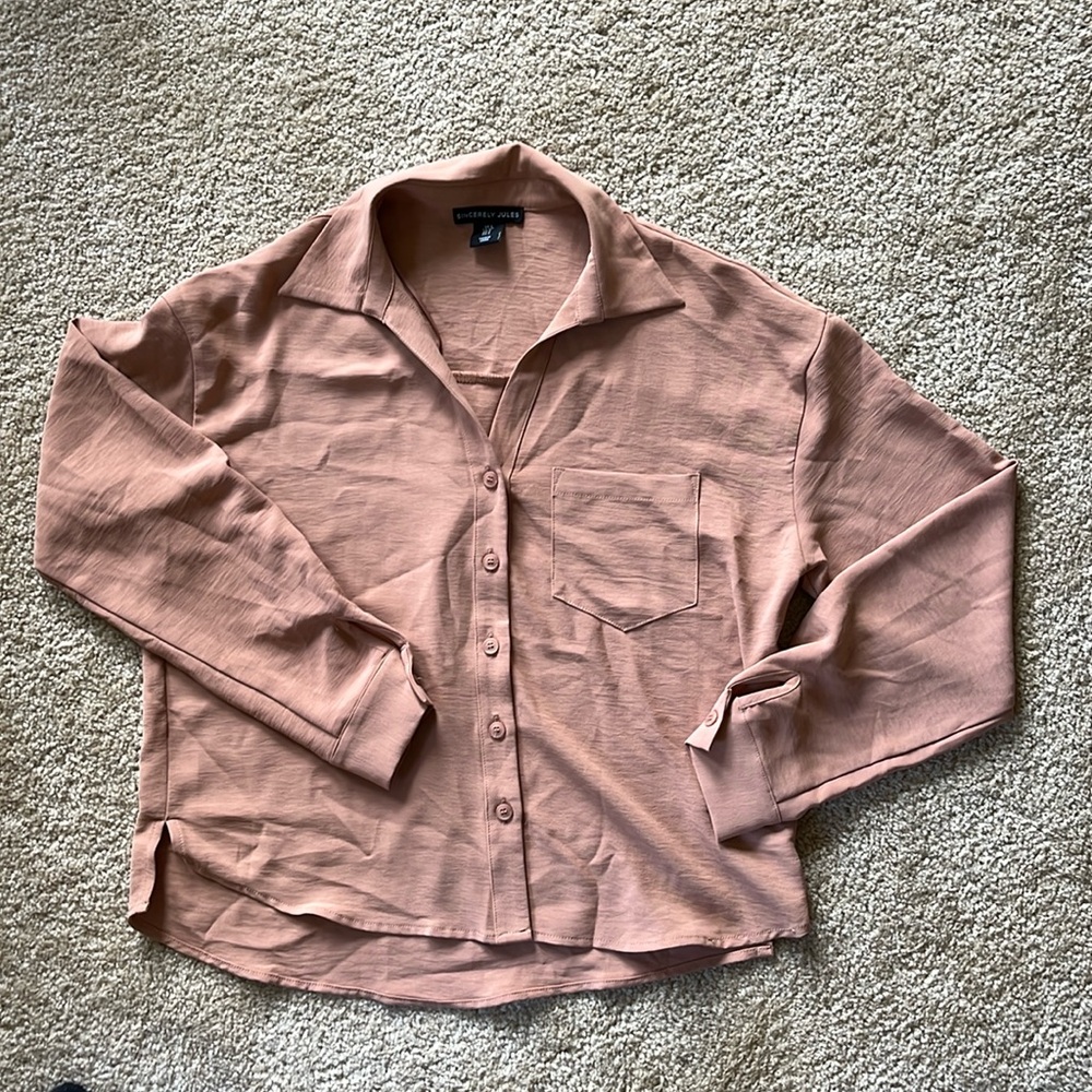 Sincerely Jules Button Down Blouse